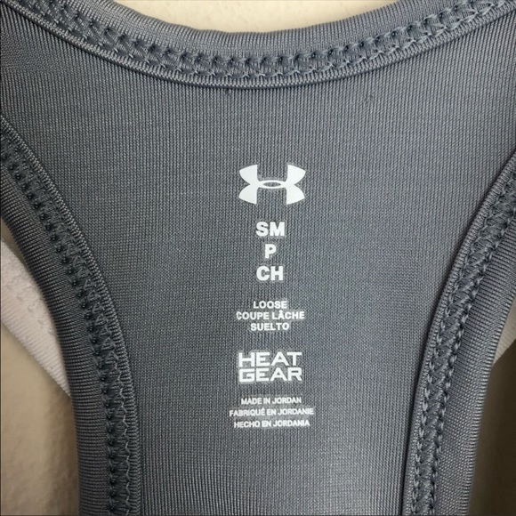(3 for $24❣️) Under Armour Size S Loose Heat Gear Tank Top - Picture 4 of 8